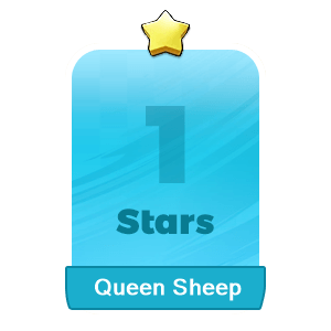 MMOJUGG Monopoly Go Queen Sheep 1 Stars-S3-3 Details View of Item Function and Use